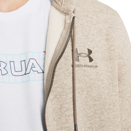 UNDER ARMOUR-Essential Fleece FZ Hoodie-4