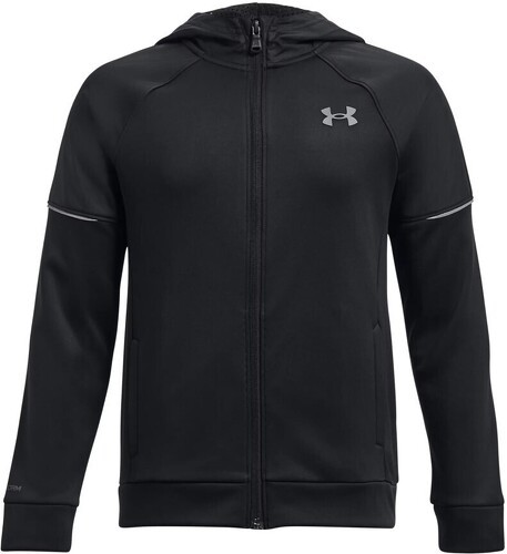 UNDER ARMOUR-Sweatshirt à capuche zippé enfant Under Armour Storm-0