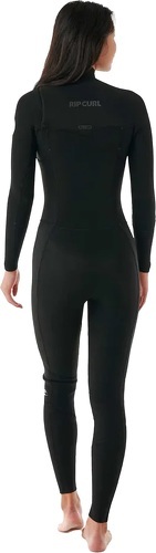 RIP CURL-2024 Rip Curl Femmes Dawn Patrol 3/2mm Chest Zip Combinaison Néoprène-2