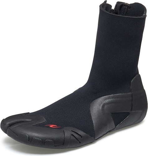 RIP CURL-2024 Rip Curl Omega 3mm Split Toe Zip Bottes En NÃ©oprÃ¨ne - Bl-3