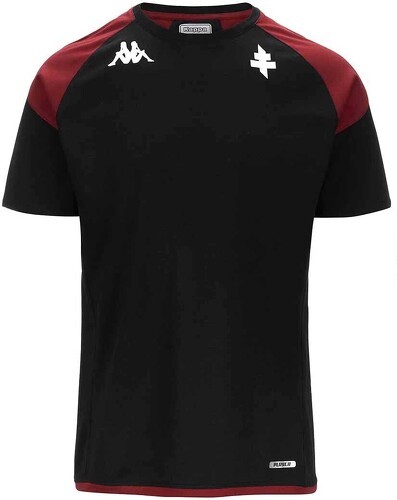 KAPPA-T-shirt Ayba 7 FC Metz Officiel Footbal Homme Noir rouge-image-1