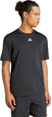 adidas Performance-T-shirt d'entraînement HIIT 3 bandes-1