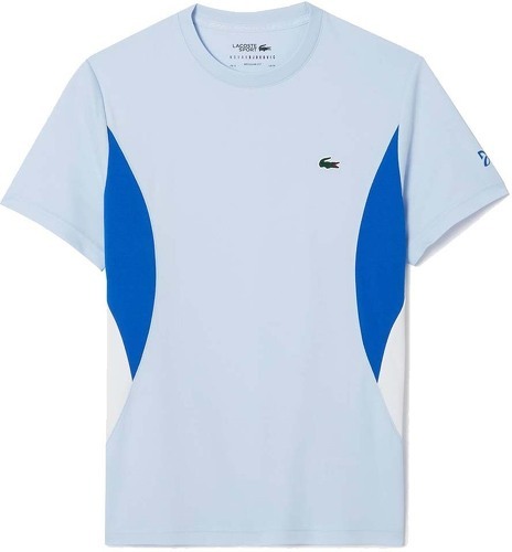 LACOSTE-T-Shirt Lacoste Tennis Melbourne Novak Djokovic Bleu-image-1