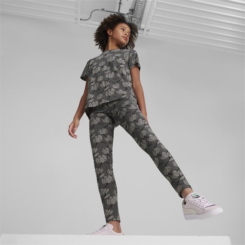 PUMA-Legging imprimé floral fille Puma ESS+ Blossom-4