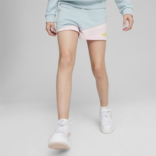 PUMA-PUMA PANTALONCINI POWER COLORBLOCK BAMBINA-2