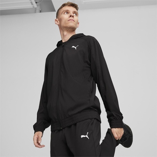 PUMA-FIT Woven Full Zip Jacket-2