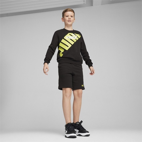 PUMA-Puma Enfants Power Graphic Crew-4