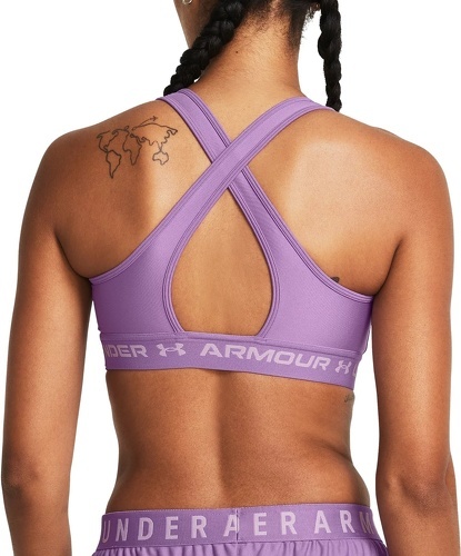 UNDER ARMOUR-BRASSIÈRE FEMME UNDER ARMOUR CROSSBACK VIOLETTE-1