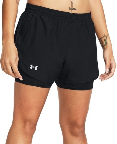 UNDER ARMOUR-Fly By 2-in-1 Shorts-image-1