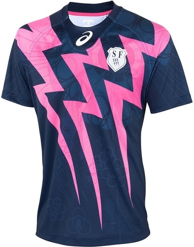 ASICS-MAILLOT COLLECTOR DOMICILE STADE FRANCAIS 2015-2016-image-1