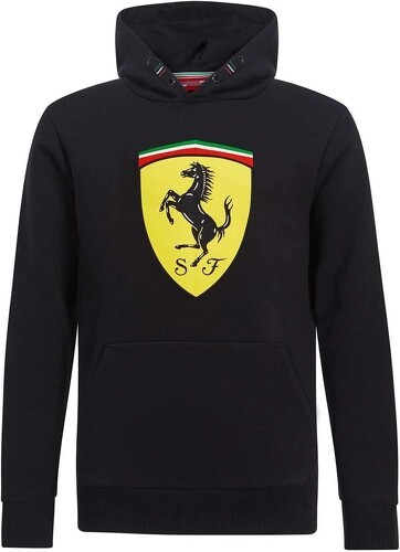 SCUDERIA FERRARI-Sweat à capuche Bouclier Noir pour Enfant - PUMA Scuderia Ferrari Formule 1-1