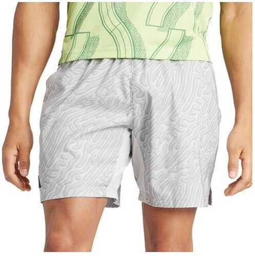 adidas Performance-Short de tennis ergonomique imprimé HEAT.RDY Pro 17,8 cm-3