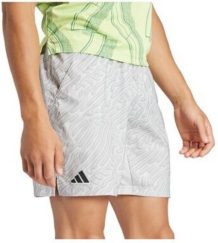 adidas Performance-Short de tennis ergonomique imprimé HEAT.RDY Pro 17,8 cm-4