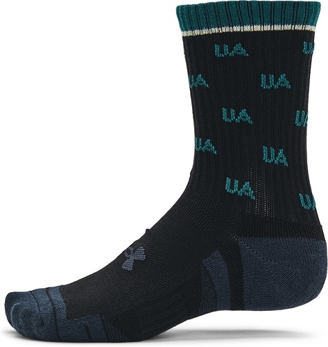 UNDER ARMOUR-Chaussettes Under Armour Performance Nov Mid-Crew-3