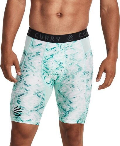 UNDER ARMOUR-CURRY HEATGEAR® PRINTED SHORTS-image-1