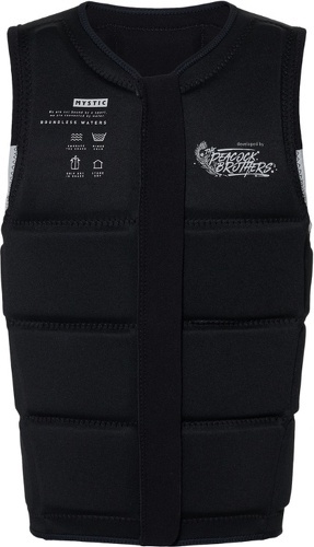 Mystic-Gilet D'impact Front Zip Mystic Peacock 2024 - Black-2