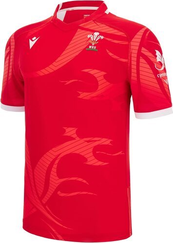 MACRON-Maillot Domicile Pays de Galles Rugby XV Pro Comm. Games 2023-0