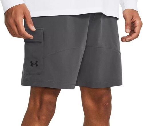 UNDER ARMOUR-Stretch Woven Cargo Short-GRY-image-1
