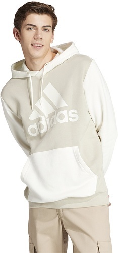 adidas Sportswear-Sweat-shirt à capuche grand logo molleton Essentials-1