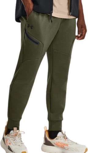 UNDER ARMOUR-UA Unstoppable Flc Joggers-GRN-image-1