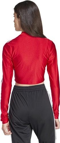 adidas Performance-T-shirt Cropped manches longues 3 bandes -3