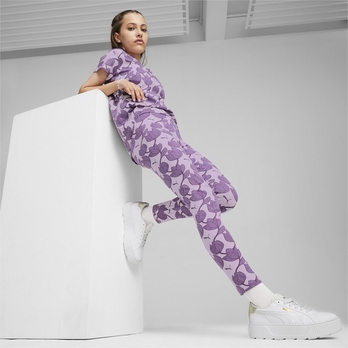 PUMA-Legging imprimé floral fille Puma ESS+ Blossom-4