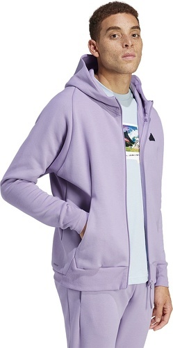 adidas Sportswear-Veste de survêtement à capuche entièrement zippée Z.N.E. Premium-4