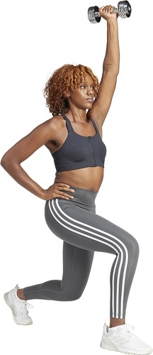 adidas Performance-Legging 7/8 taille haute à 3 bandes Train Essentials -3