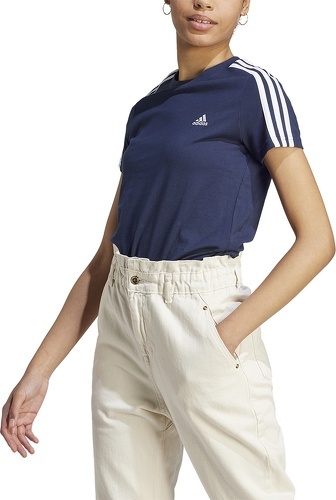 adidas Sportswear-T-shirt Essentials Slim 3-Stripes-2