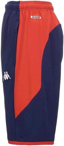 KAPPA-Short Alozip 7 Stade Malherbe CAEN Homme Bleu Rouge-2