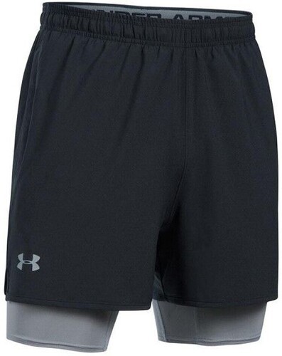 UNDER ARMOUR-Under Armour Qualifier 2-in-1 - Short de fitness-0
