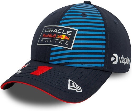 RED BULL RACING F1-Casquette snapback 9FORTY New Era Red Bull Formule 1 Max Verstappen 1 Bleu Homme Taille Unique-1