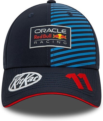 RED BULL RACING F1-Casquette snapback 9FORTY New Era Red Bull Formule 1 Sergio Perez 11 Bleu Homme Taille Unique-3