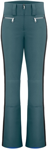 POIVRE BLANC-Pantalon De Ski Stretch Poivre Blanc 0822 Ever Green Black Femme-image-1