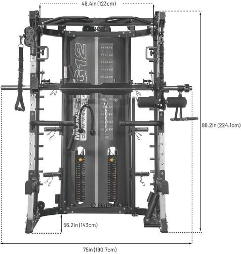 Force USA-Force Usa Monster Commercial G12 - Smith machine-3