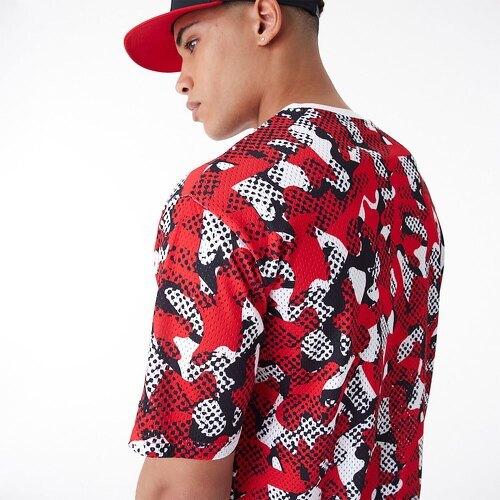 NEW ERA-T Shirt Chicago Bulls Nba Team Aop Mesh-4