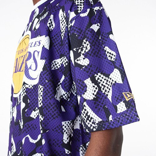 NEW ERA-T Shirt Los Angeles Lakers Nba Team Aop-2