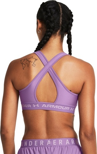 UNDER ARMOUR-BRASSIÈRE FEMME UNDER ARMOUR CROSSBACK VIOLETTE-3