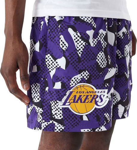 NEW ERA-Short Los Angeles Lakers NBA Team AOP-image-1
