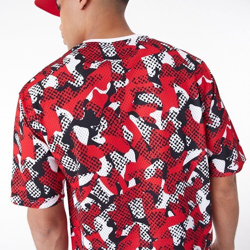 NEW ERA-T Shirt Chicago Bulls Nba Team Aop Mesh-2