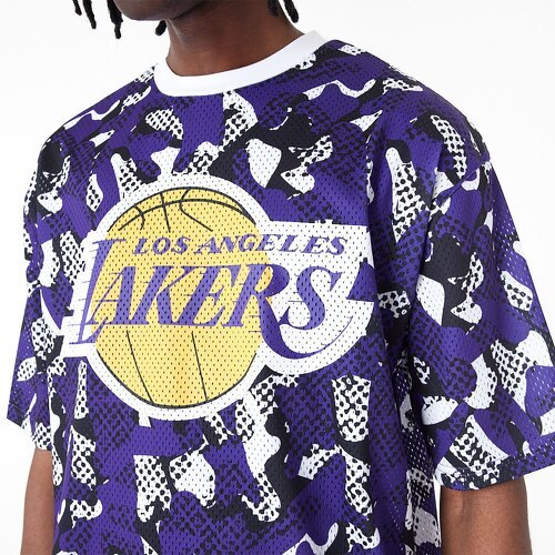 NEW ERA-T Shirt Los Angeles Lakers Nba Team Aop-1