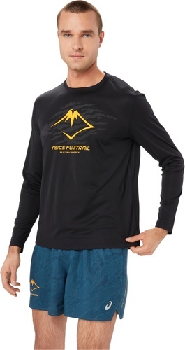 ASICS-Asics Fujitrail Logo Manches Longues Top-1