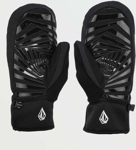 VOLCOM-Moufles Nyle V.Co - BLACK WHITE-1