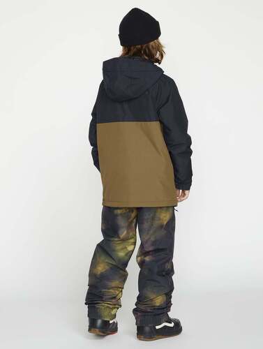VOLCOM-Veste de snow Sluff Insulated Pullover - Dark Teak - (Enfant)-1