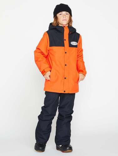 VOLCOM-Veste Stone.91 Insulated - Orange Shock - (Enfant)-0