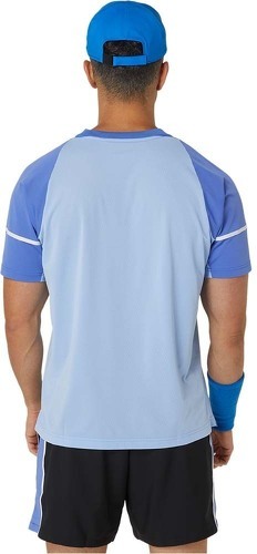 ASICS-T-Shirt Asics Game Bleu-2