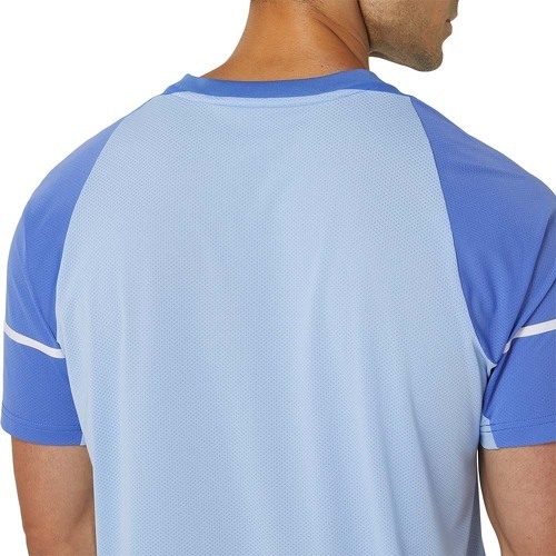 ASICS-T-Shirt Asics Game Bleu-3