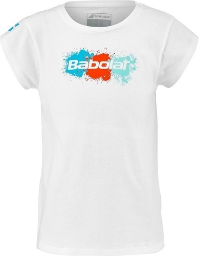 BABOLAT-T-shirt Fille Babolat Exs Cotton-0