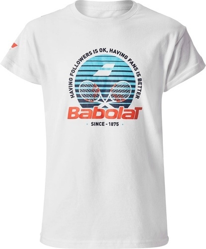 BABOLAT-T-shirt Garçon Babolat Exs Cotton-image-1