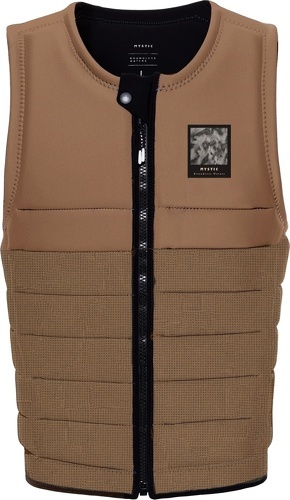 Mystic-2024 Mystic The Dom Front Zip Wake Impact Vest - Slate Br-0